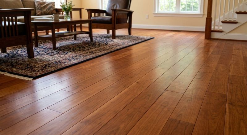 Cherry Floor Installation in Clinton, MI