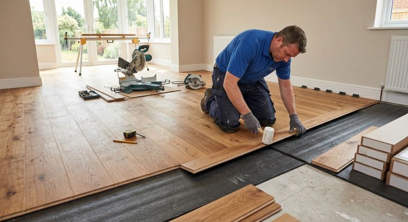 Hardwood Floor Installation in Belleville, MI
