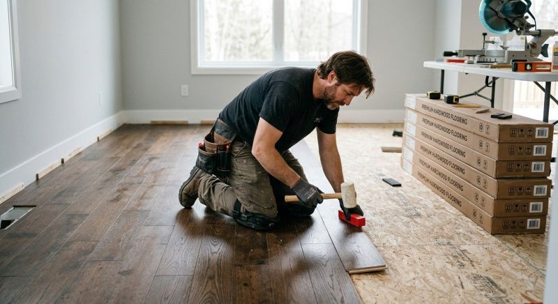 Hardwood Floor Installation in Clinton, MI