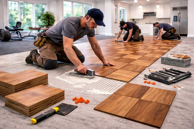 Hardwood Floor Installation in Dexter, MI