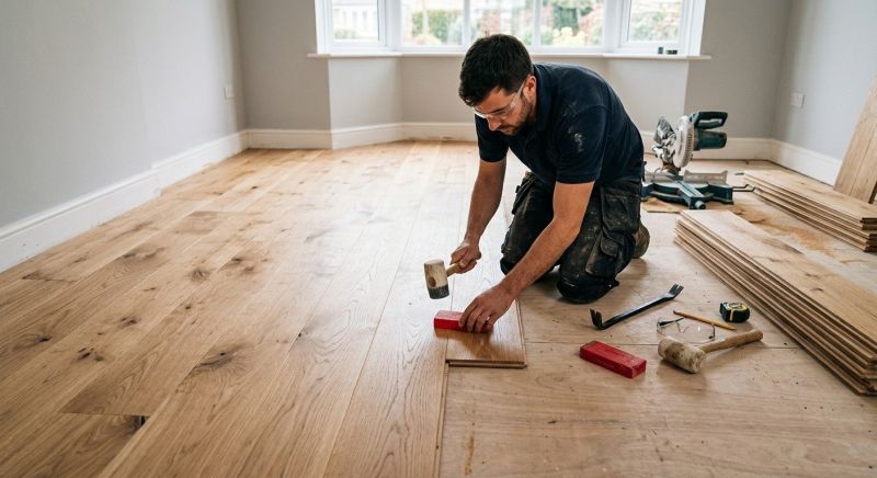Hardwood Floor Installation in Ida, MI