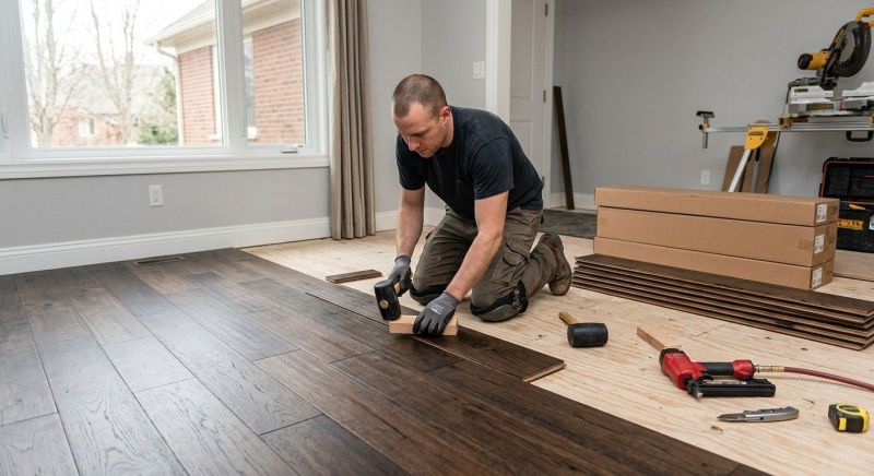 Hardwood Floor Installation in Tecumseh, MI