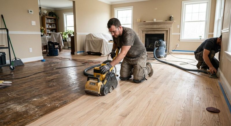 Hardwood Floor Renovation in Ypsilanti, MI