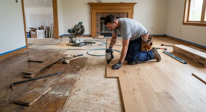 Hardwood Replacement in Dundee, MI