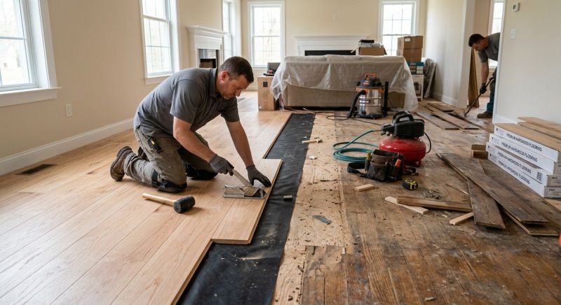 Hardwood Replacement in Romulus, MI