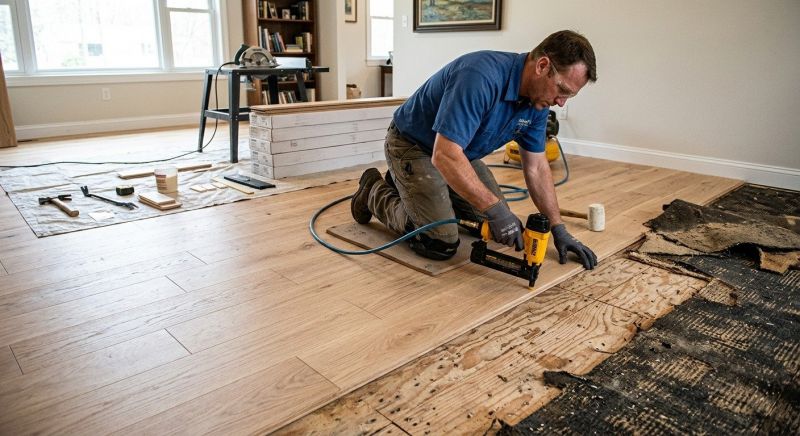 Hardwood Replacement in Saline, MI