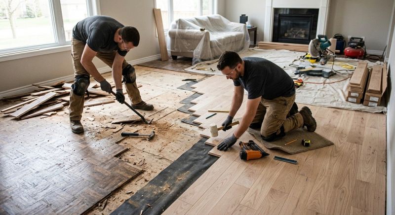 Hardwood Replacement in Tecumseh, MI