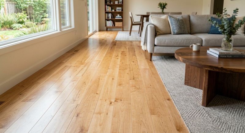 Maple Flooring Installation in Livonia, MI
