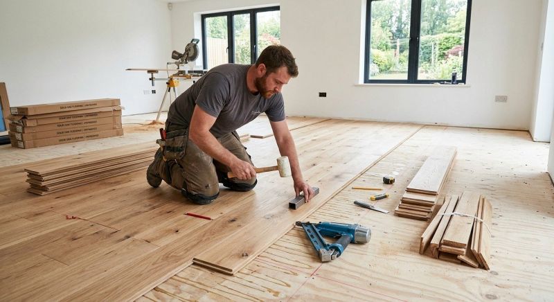 Oak Floor Installation in Ypsilanti, MI