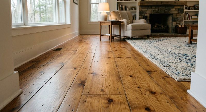 Pine Floor Installation in Ypsilanti, MI