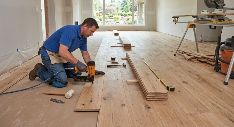 Plank Floor Installation in Ypsilanti, MI
