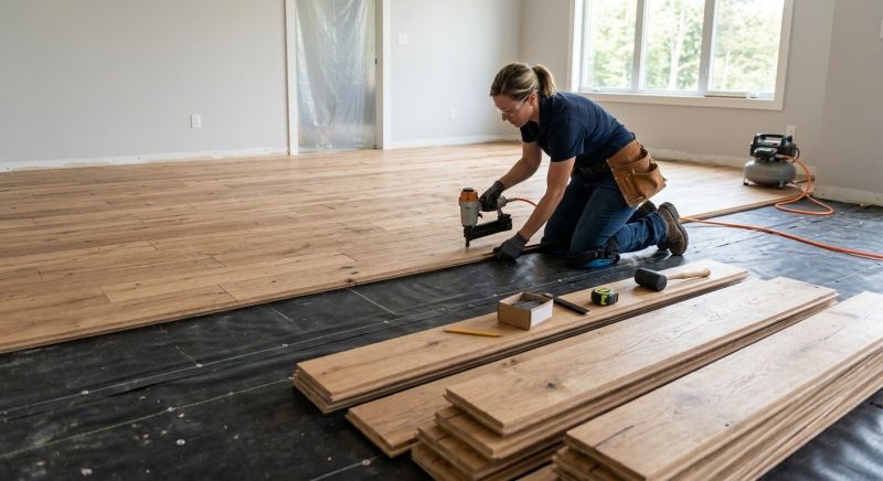Plank Floor Installation in Ypsilanti, MI