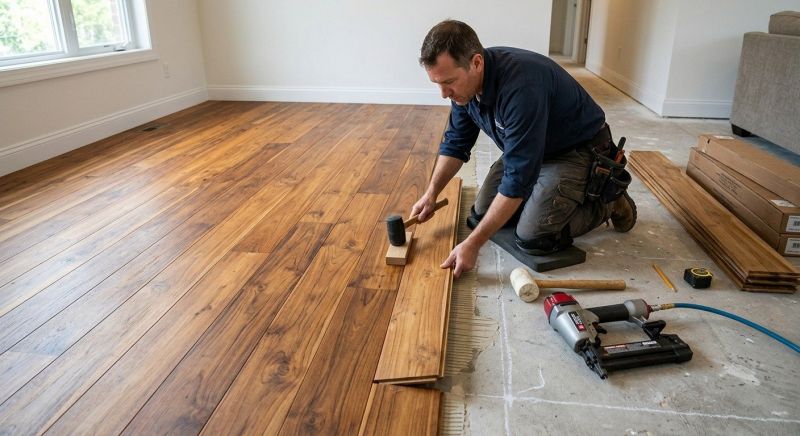 Teak Flooring Installation in Ypsilanti, MI