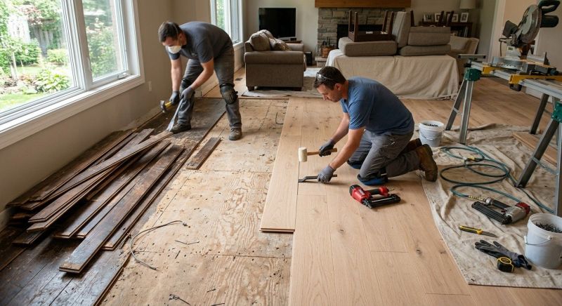 Wood Floor Replacement in Taylor, MI
