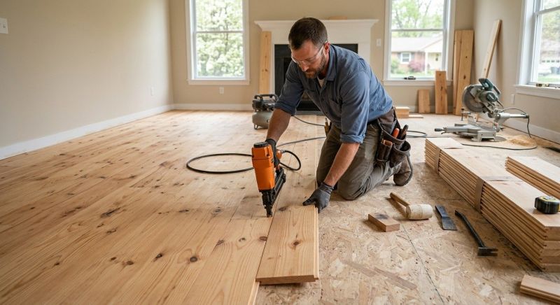 Wood Flooring Installation in Chelsea, MI