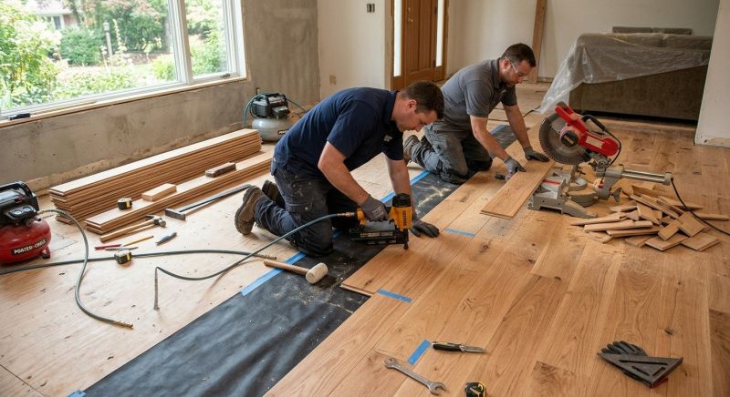 Wood Flooring Installation in Novi, MI