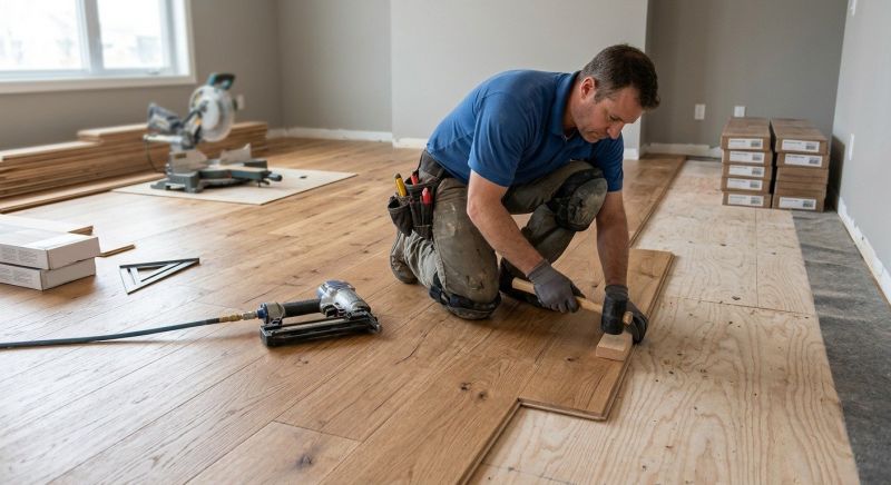 Wood Flooring Installation in Pinckney, MI